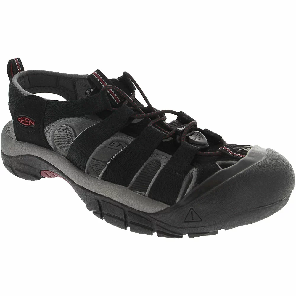 KEEN Newport H2 Outdoor Sandals - Womens Black - Image 2