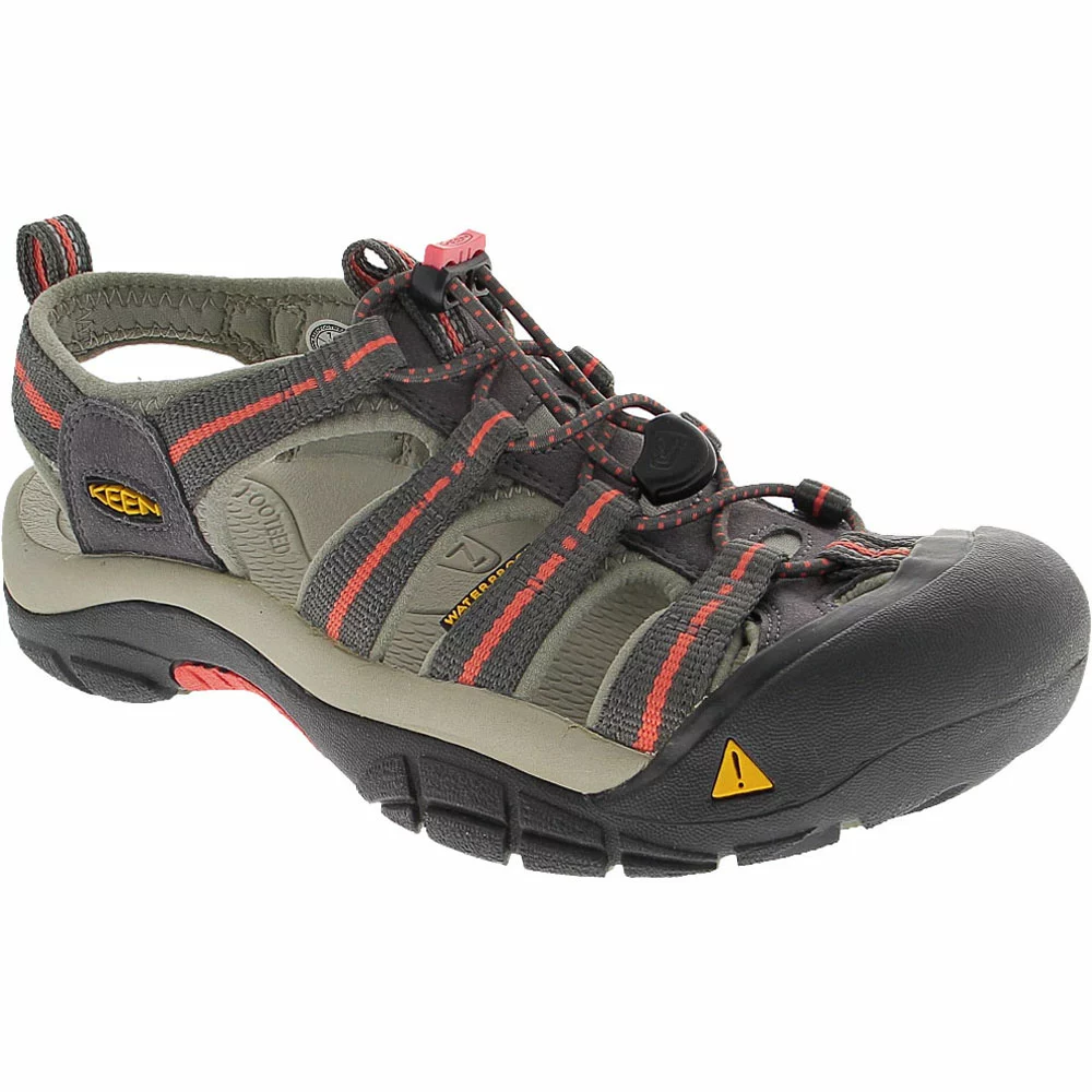 KEEN Newport H2 Outdoor Sandals - Womens Magnet Hot Coral - Image 2