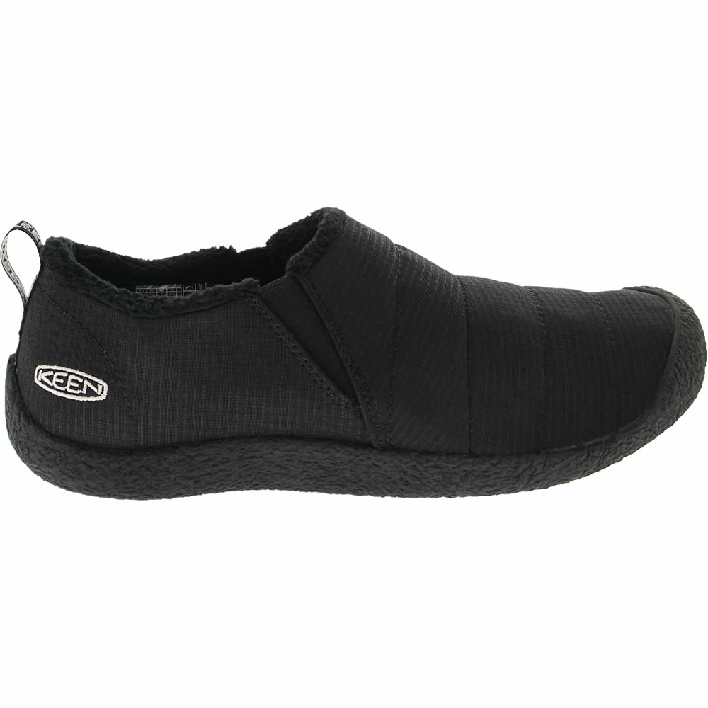 KEEN Howser 2 Slip On Casual Shoes - Womens Black Silver