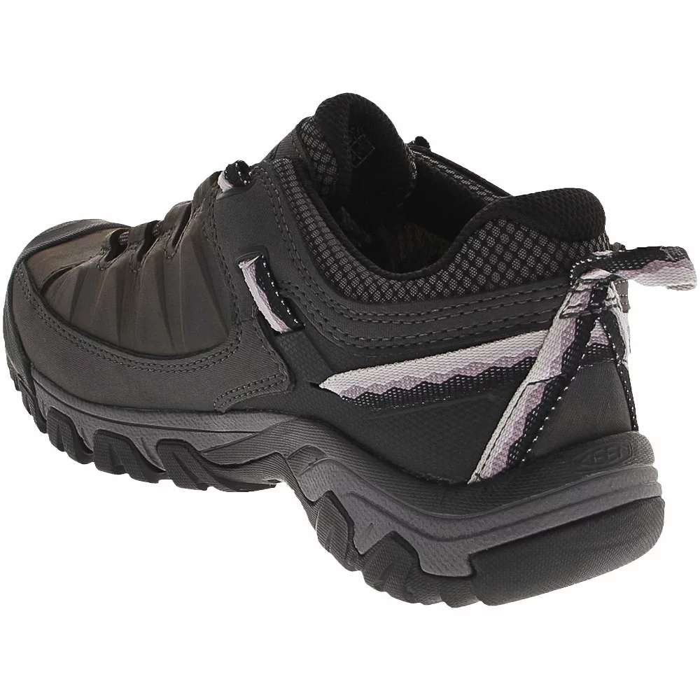 KEEN Targhee III Waterproof Womens Hiking Shoes Black Thistle - Image 3