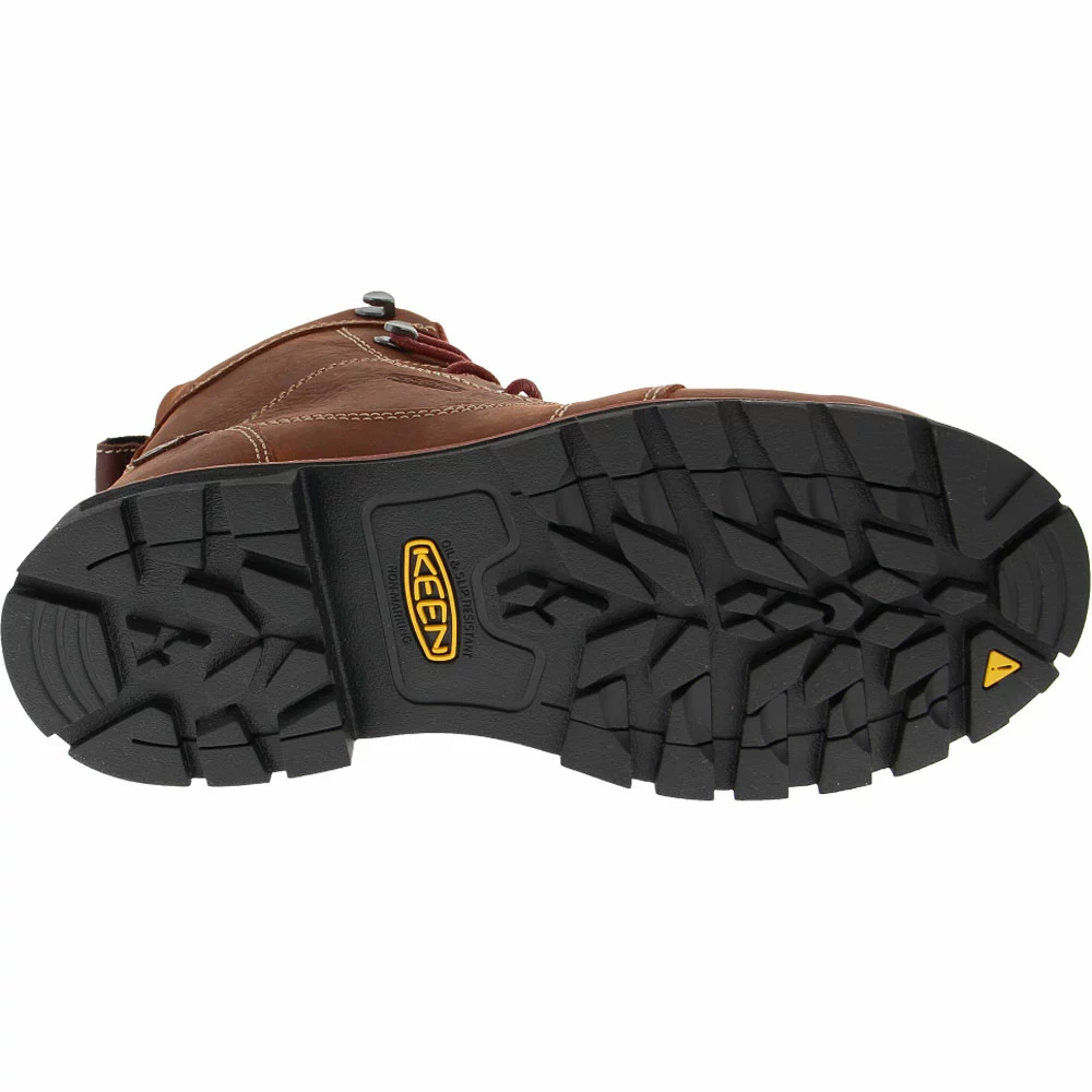 KEEN Utility Boots KEEN Utility Seattle H2O Safety Toe Work Boots - Womens Gingerbread Black - Image 4