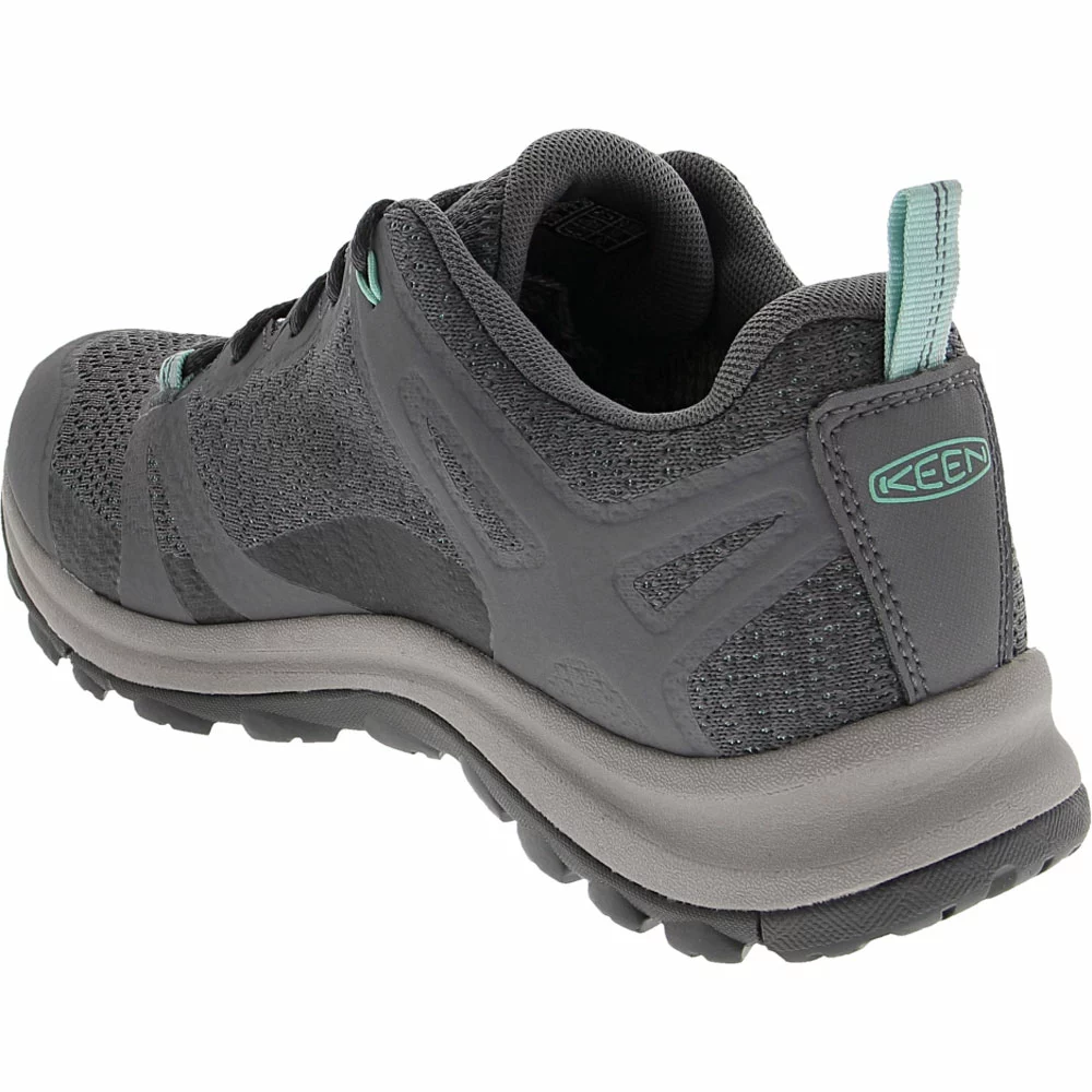 KEEN Terradora 2 Wp Waterproof Hiking Shoes - Womens Steel Grey Ocean Wave - Image 3