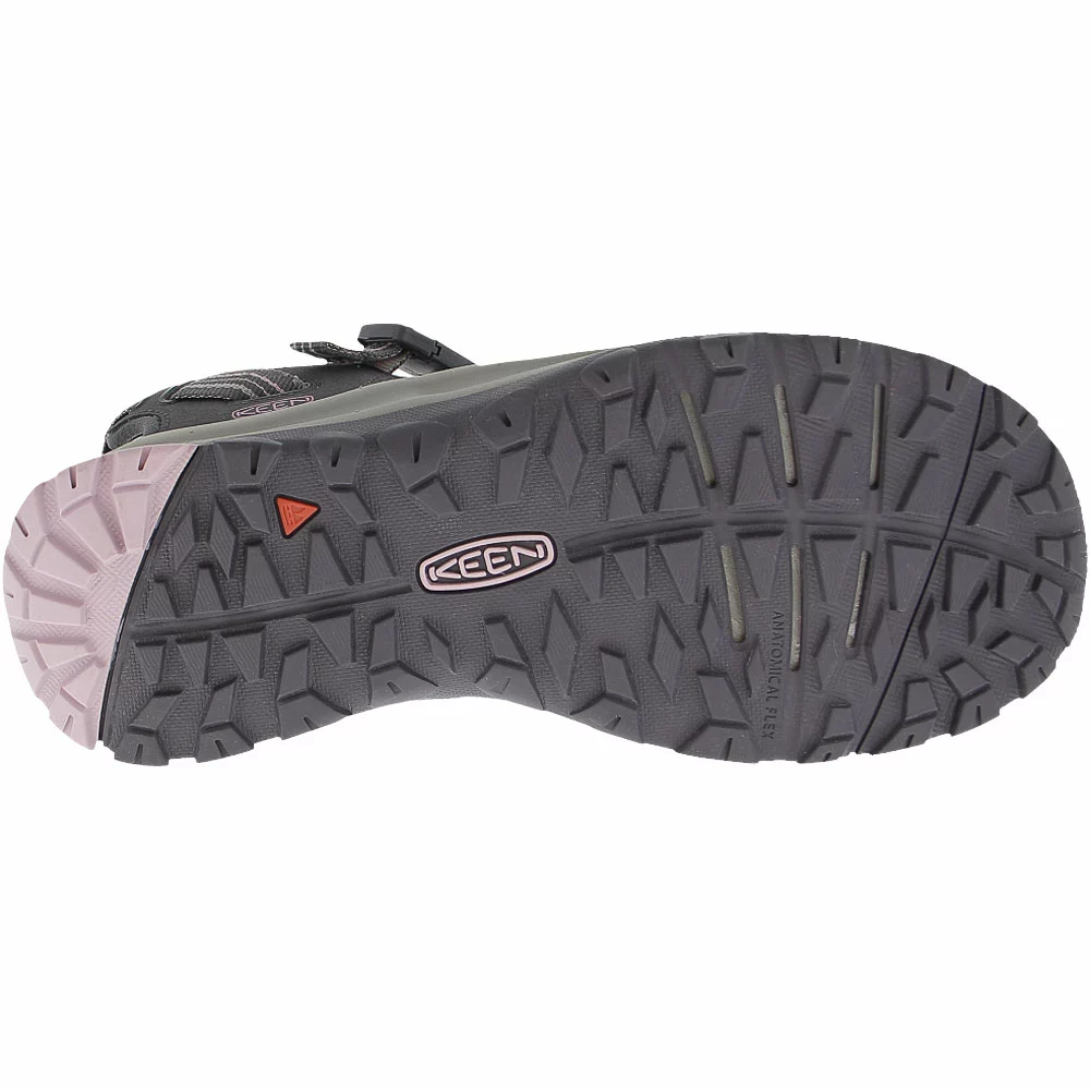 KEEN Terradora 2 Toe Outdoor Sandals - Womens Dark Grey Dawn Pink - Image 4
