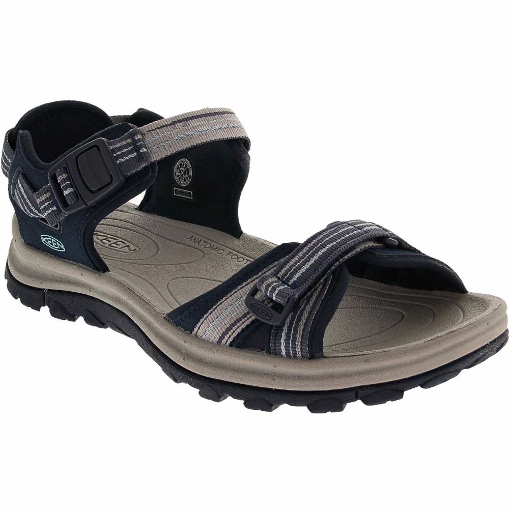 KEEN Terradora 2 Open Outdoor Sandals - Womens Navy Light Blue - Image 2
