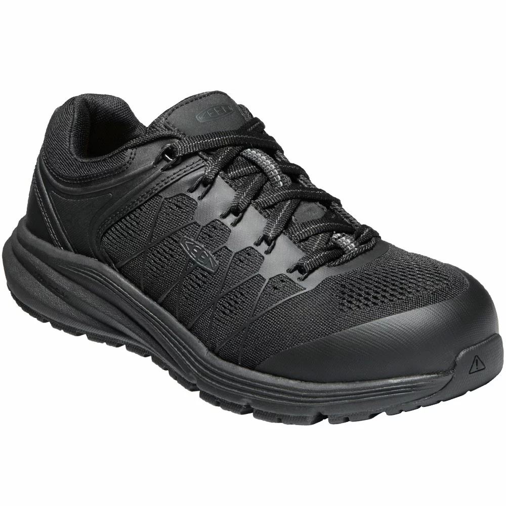 KEEN Utility Boots KEEN Utility Energy Vista Composite Toe Work Shoes - Womens Black - Image 2