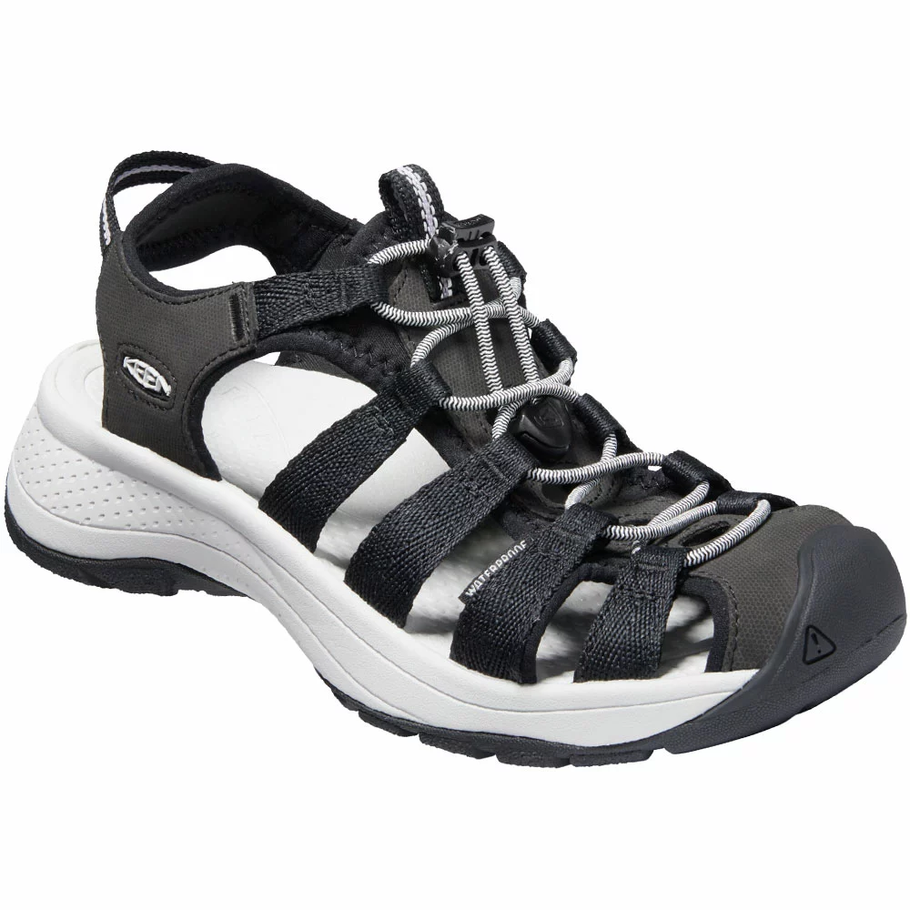 KEEN Astoria West Outdoor Sandals - Womens Black - Image 2