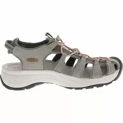 KEEN Astoria West Outdoor Sandals - Womens Grey Coral