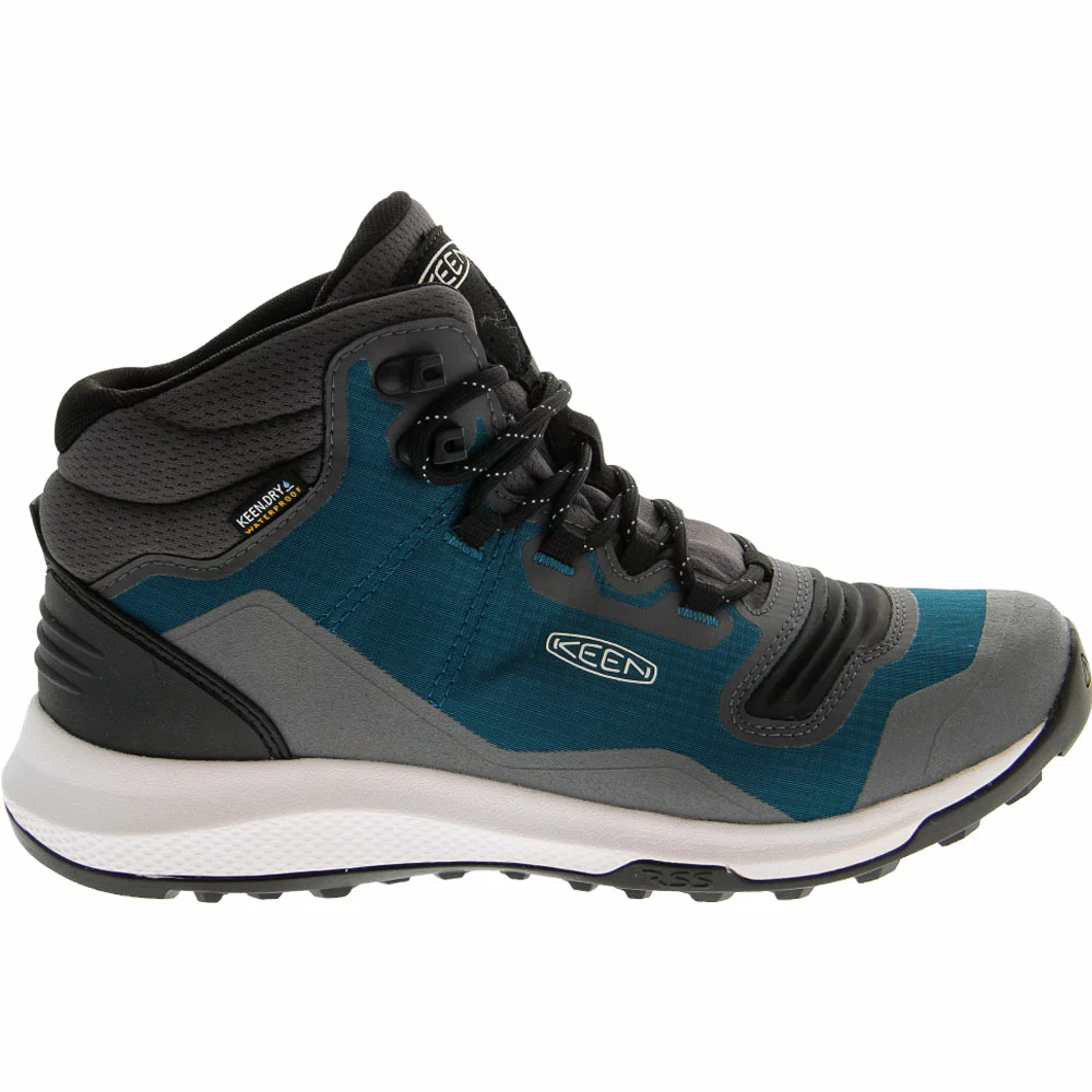 KEEN Tempo Flex Mid Wp Hiking Boots - Womens Blue