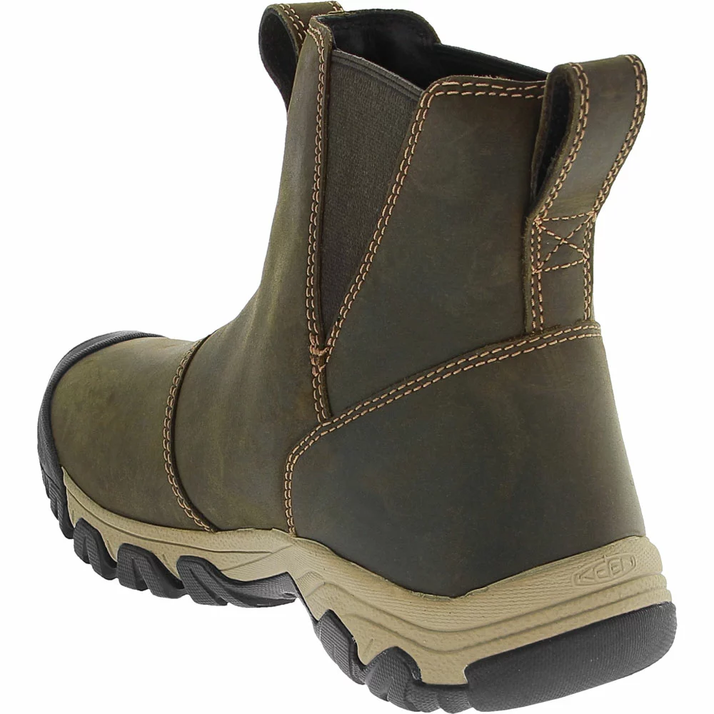 KEEN Greta Chelsea Wp Winter Boots - Womens Olive - Image 3