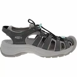 KEEN Astoria West Leather Womens Outdoor Sandals Grey