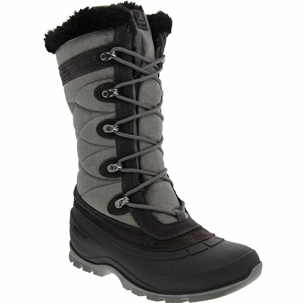 Kamik Boots Kamik Snovalley 4 Winter Boots - Womens Charcoal - Image 2