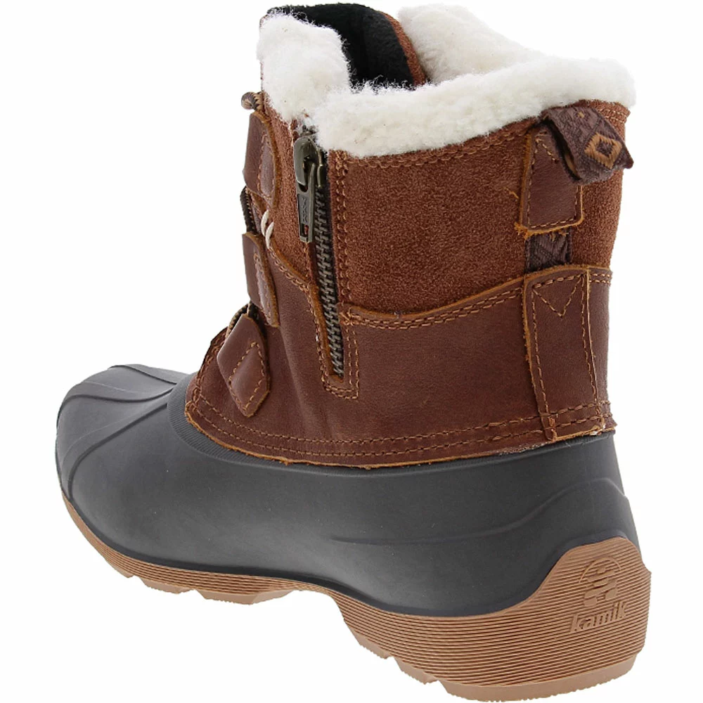 Kamik Boots Kamik Simona Mid Winter Boots - Womens Tan - Image 3