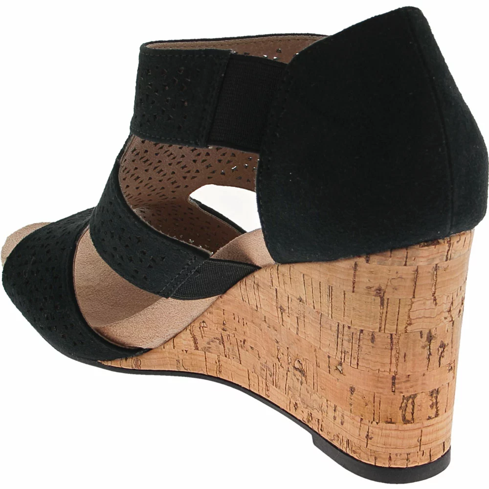 Life Stride Heidi Sandals - Womens Black - Image 3