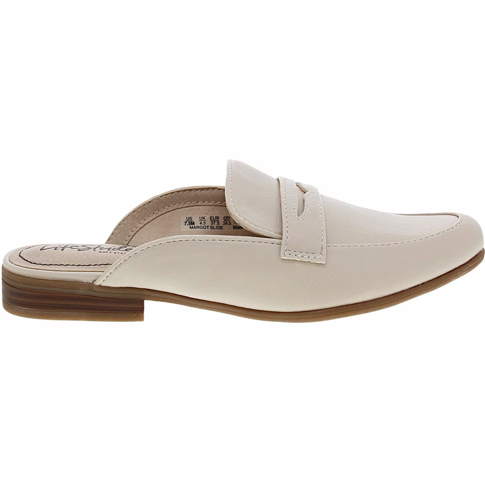 Life Stride Margot Slide Casual Dress Shoes - Womens Bone
