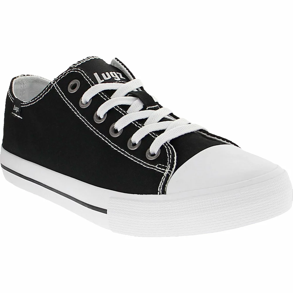 Lugz Stagger Lo Oxford Womens Sneakers Black White - Image 2