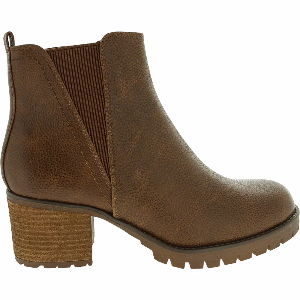Mia Jody Ankle Boots - Womens Luggage