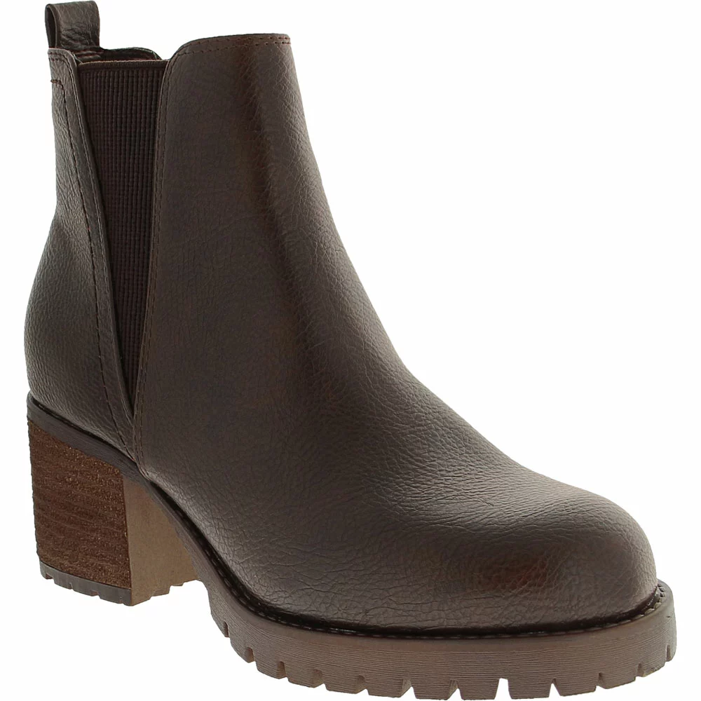 Mia Jody Ankle Boots - Womens Chocolate - Image 2