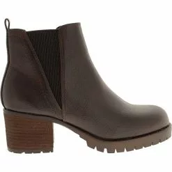Mia Jody Ankle Boots - Womens Chocolate