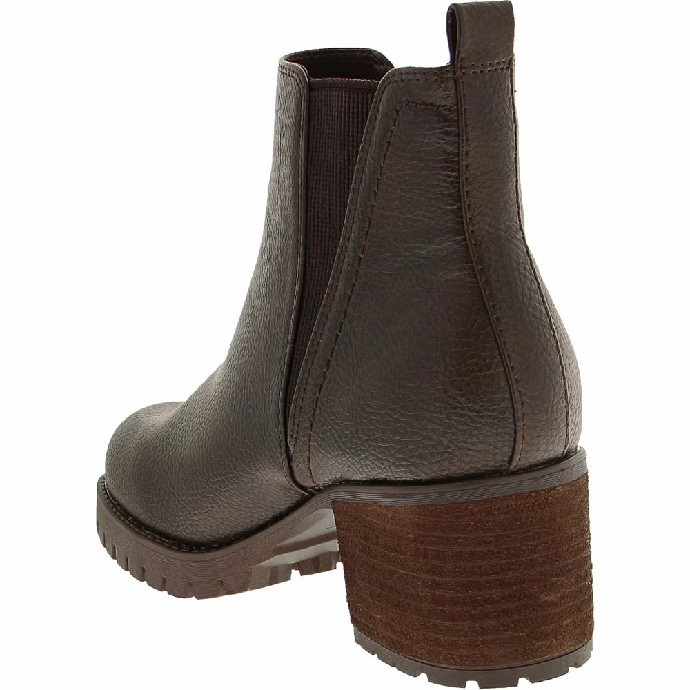 Mia Jody Ankle Boots - Womens Chocolate - Image 3