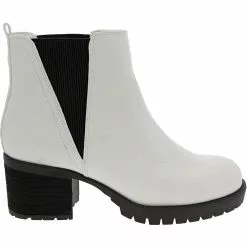 Mia Jody Ankle Boots - Womens White