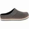 Merrell Juno Clog Suede Slip On Casual Shoes - Womens Charcoal