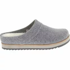 Merrell Juno Clog Wool Slip On Casual Shoes - Womens Charcoal