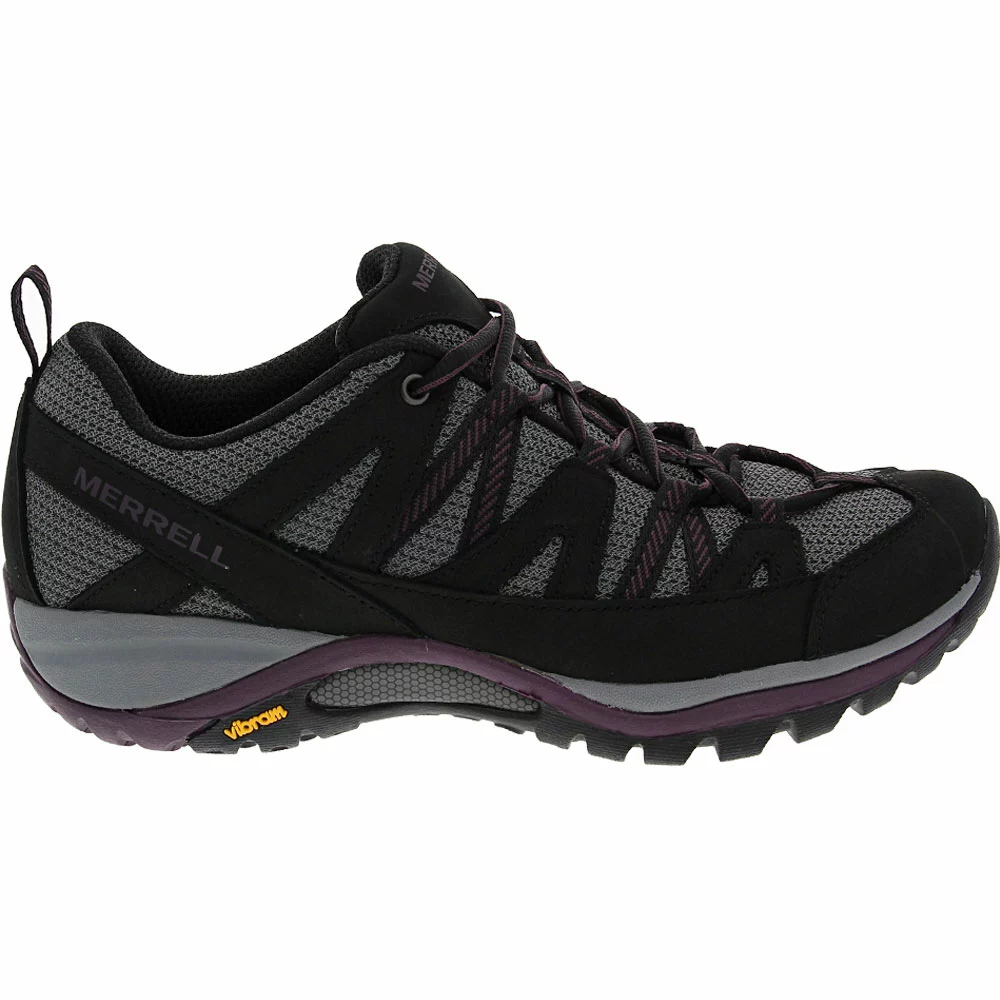 Merrell Siren Sport 3 Hiking Shoes - Womens Black Blackberry