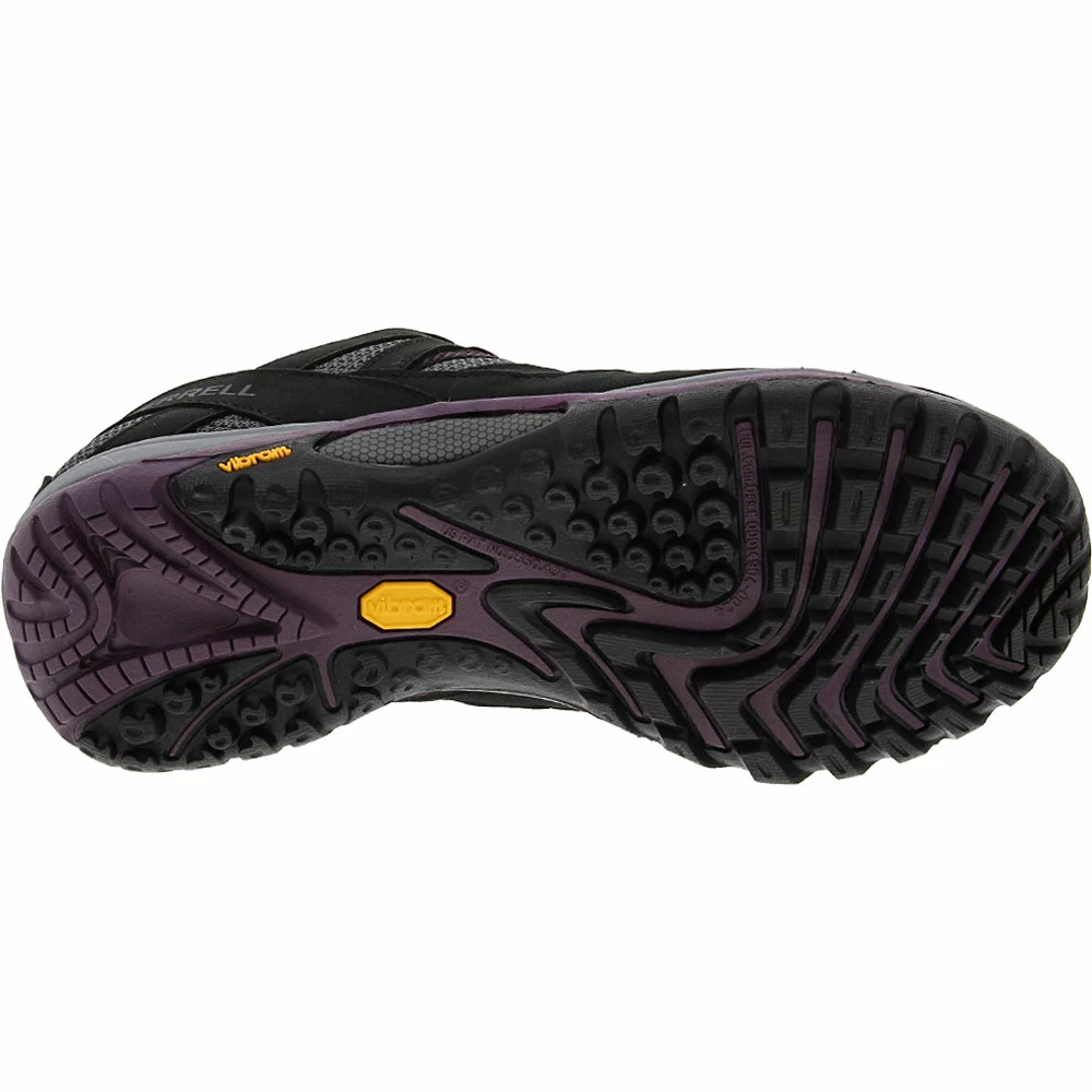 Merrell Siren Sport 3 Hiking Shoes - Womens Black Blackberry - Image 4