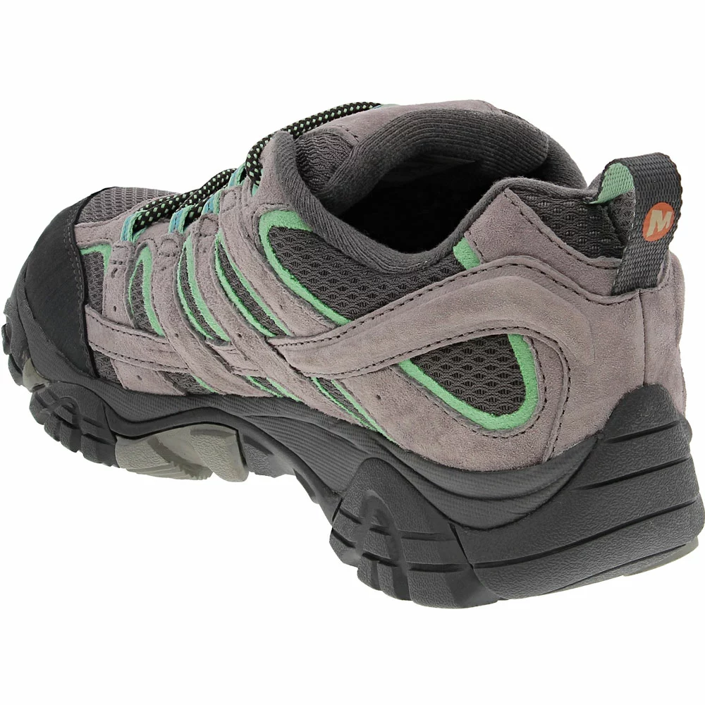 Merrell Moab 2 Waterproof Womens Hiking Shoes Grey - Image 3
