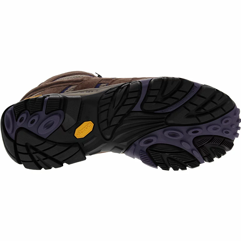 Merrell Moab 2 Mid Ventilator Womens Hiking Boots Bracken Purple - Image 4