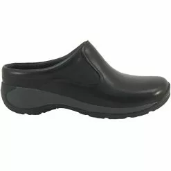 Merrell Encore Q2 Slide Leather Clogs Casual Shoes - Womens Black