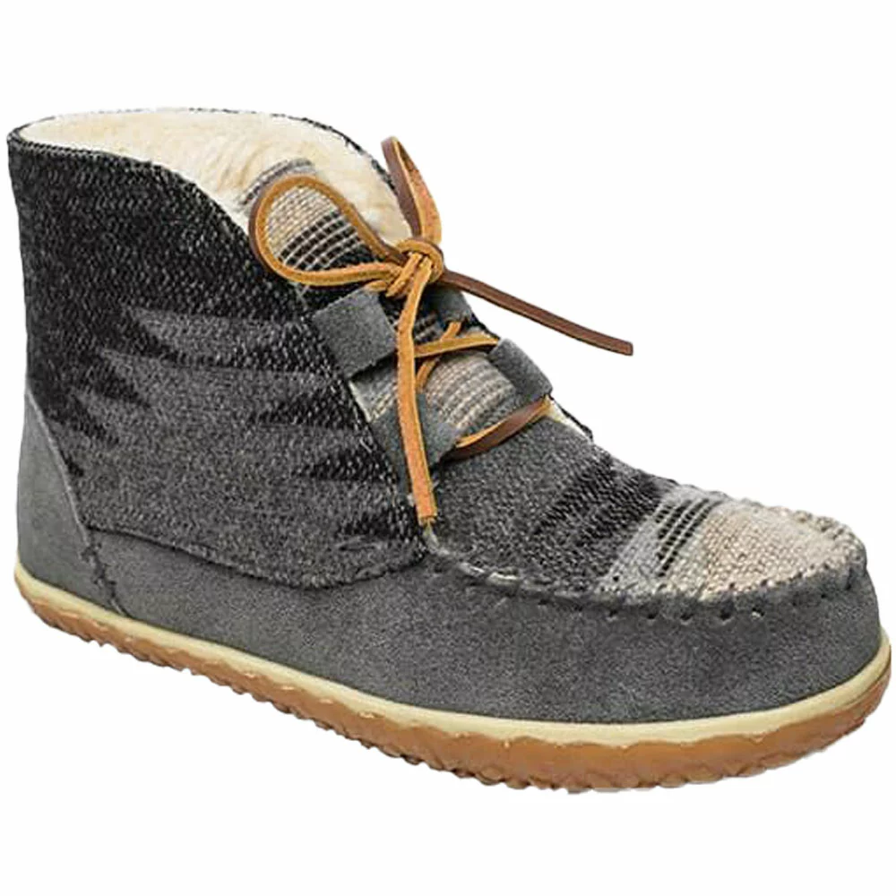 Minnetonka Moccasins Minnetonka Torrey Slippers - Womens Grey - Image 2