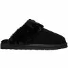 Minnetonka Moccasins Minnetonka Chesney Slippers - Womens Black