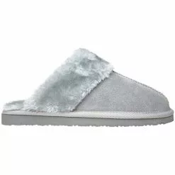 Minnetonka Moccasins Minnetonka Chesney Slippers - Womens Ice Grey