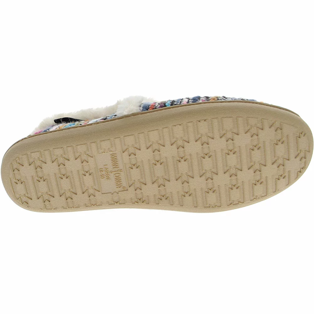 Minnetonka Moccasins Minnetonka Dina Slipper Slippers - Womens Multi - Image 4