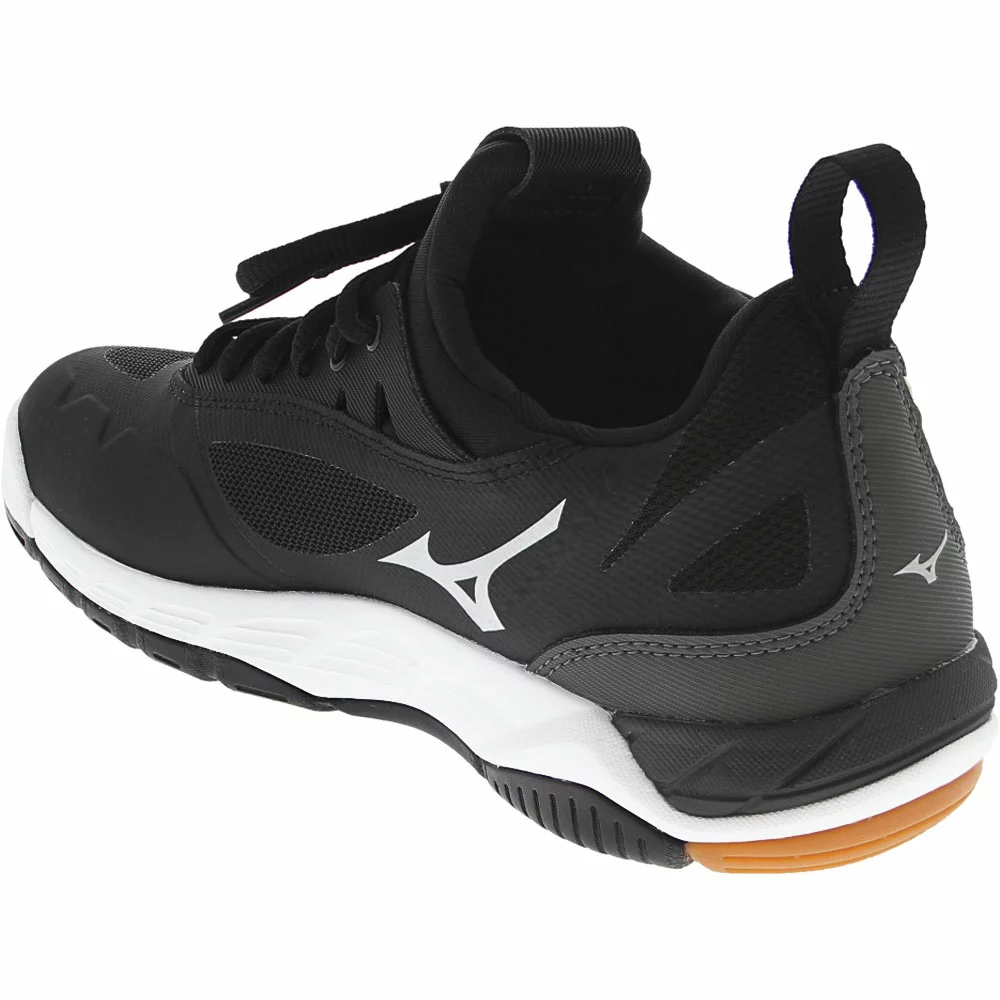 Mizuno Wave Luminous Volleyball Shoes - Womens Black Grey - Image 3