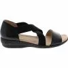 Natural Soul Blume Sandals - Womens Black