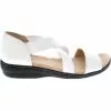 Natural Soul Blume Sandals - Womens White