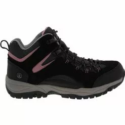 Northside Pioneer Womens WP Hiking Boots Black Purple