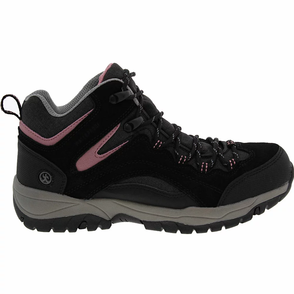 Northside Pioneer Womens WP Hiking Boots Black Purple