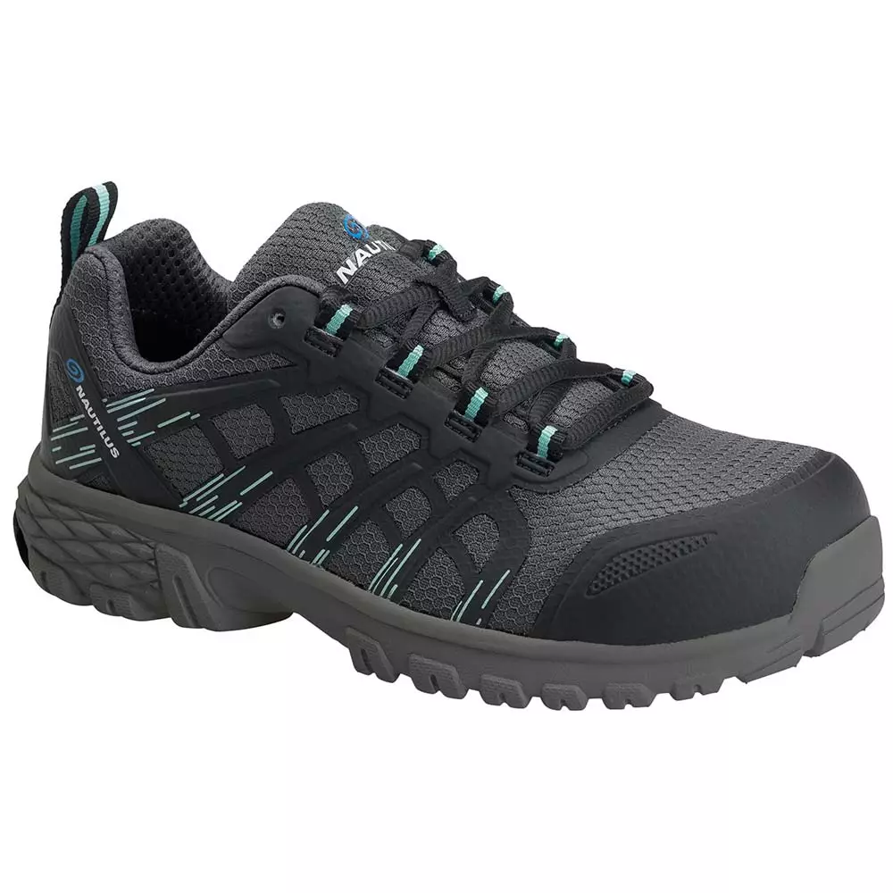 Nautilus Stratus Composite Toe Work Shoes - Womens Grey