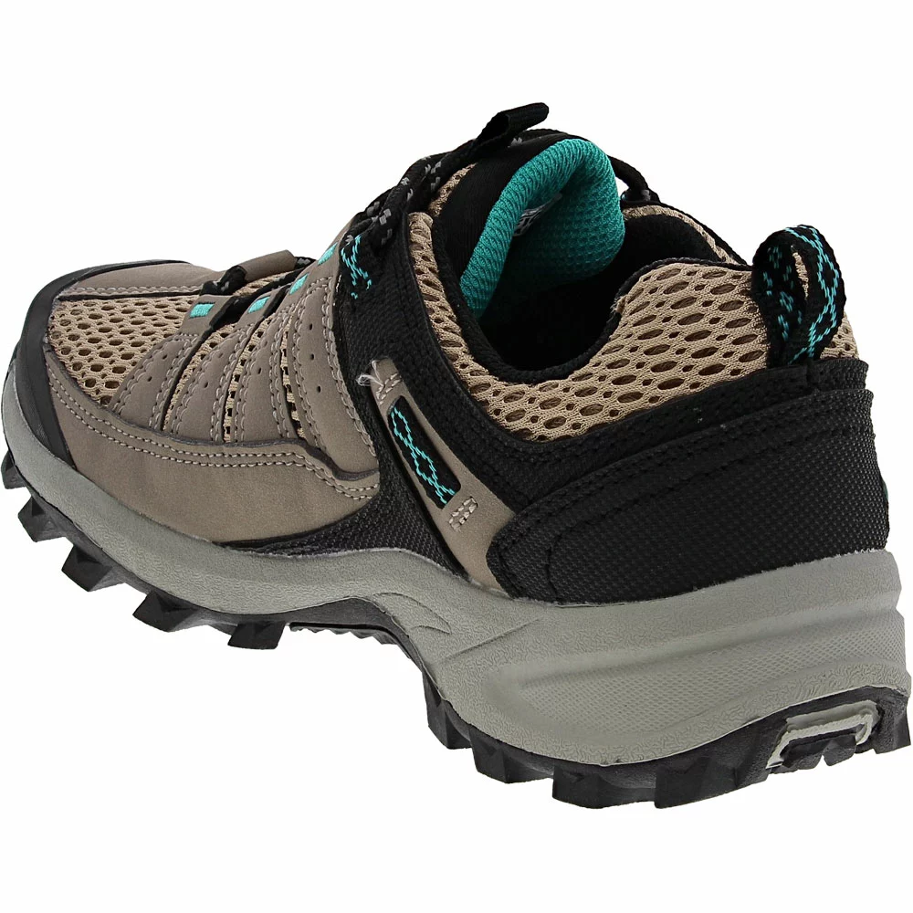 Pacific Mountain Coosa Low Waterproof Hiking Shoes - Womens Taupe Green - Image 3
