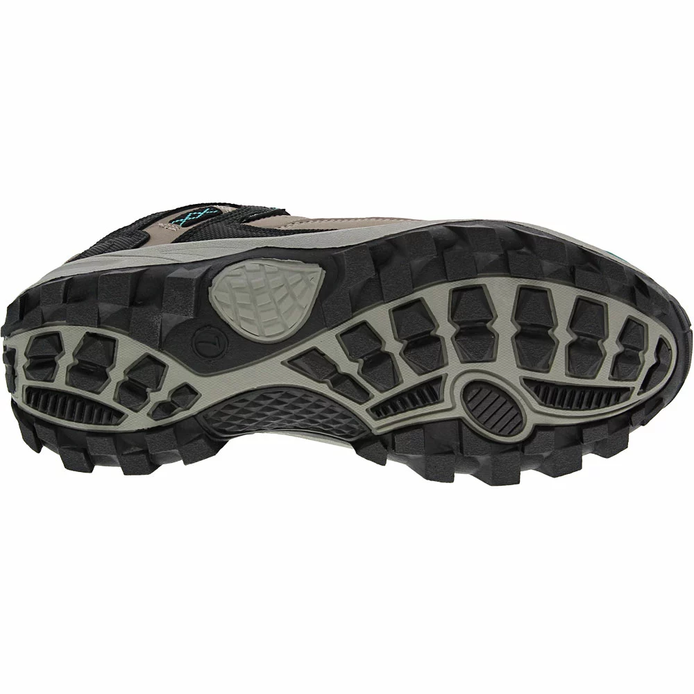 Pacific Mountain Coosa Low Waterproof Hiking Shoes - Womens Taupe Green - Image 4