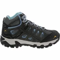 Pacific Mountain Blackburn Mid Hiking Boots - Womens Grey Kentucky Blue