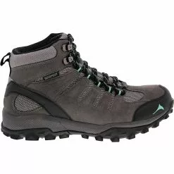 Pacific Mountain Boulder Mid Hiking Boots - Womens Grey Mint