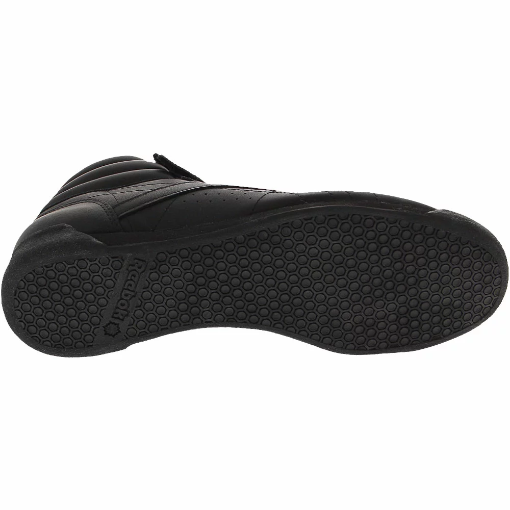 Reebok Freestyle Hi Athletic Shoes - Womens Black - Image 4