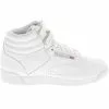 Reebok Freestyle Hi Athletic Shoes - Womens White Grey