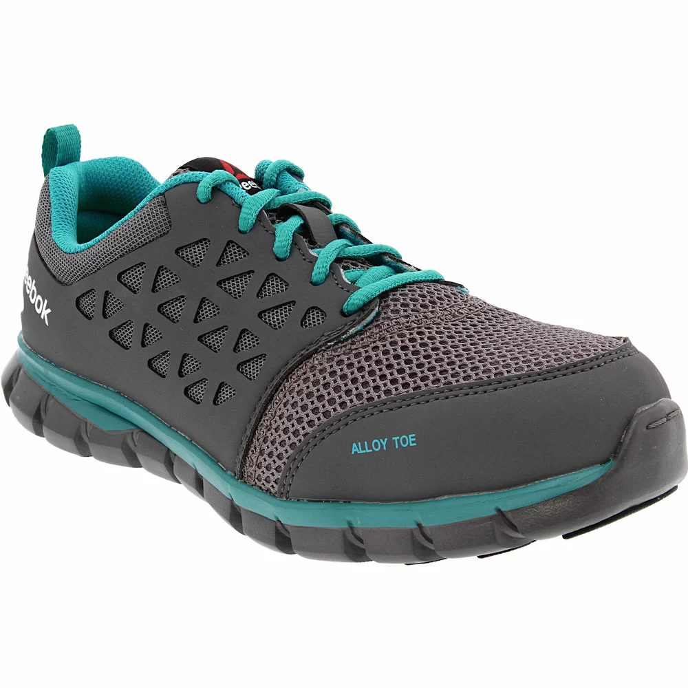 Reebok Work Sublite RB045 Womens Safety Toe Work Shoes Grey - Image 2