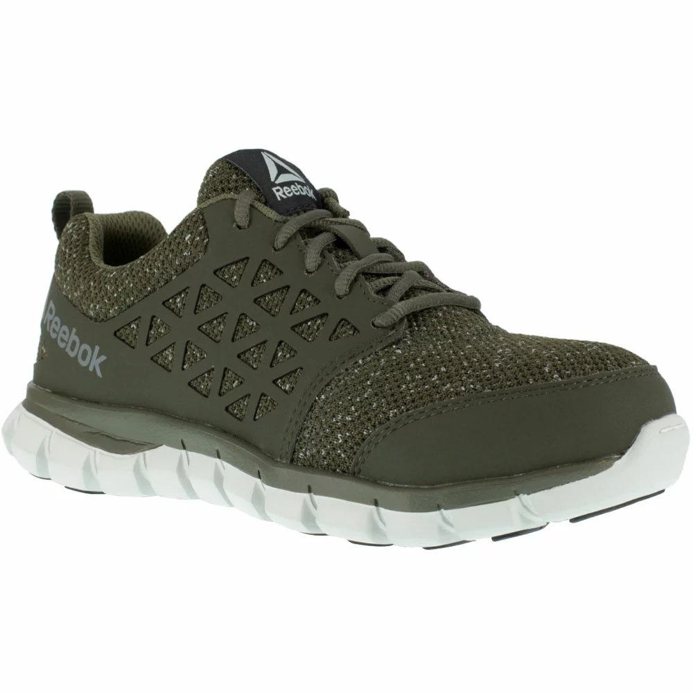 Reebok Work Sublite Eh Steel Toe Work Shoes - Womens Olive - Image 2