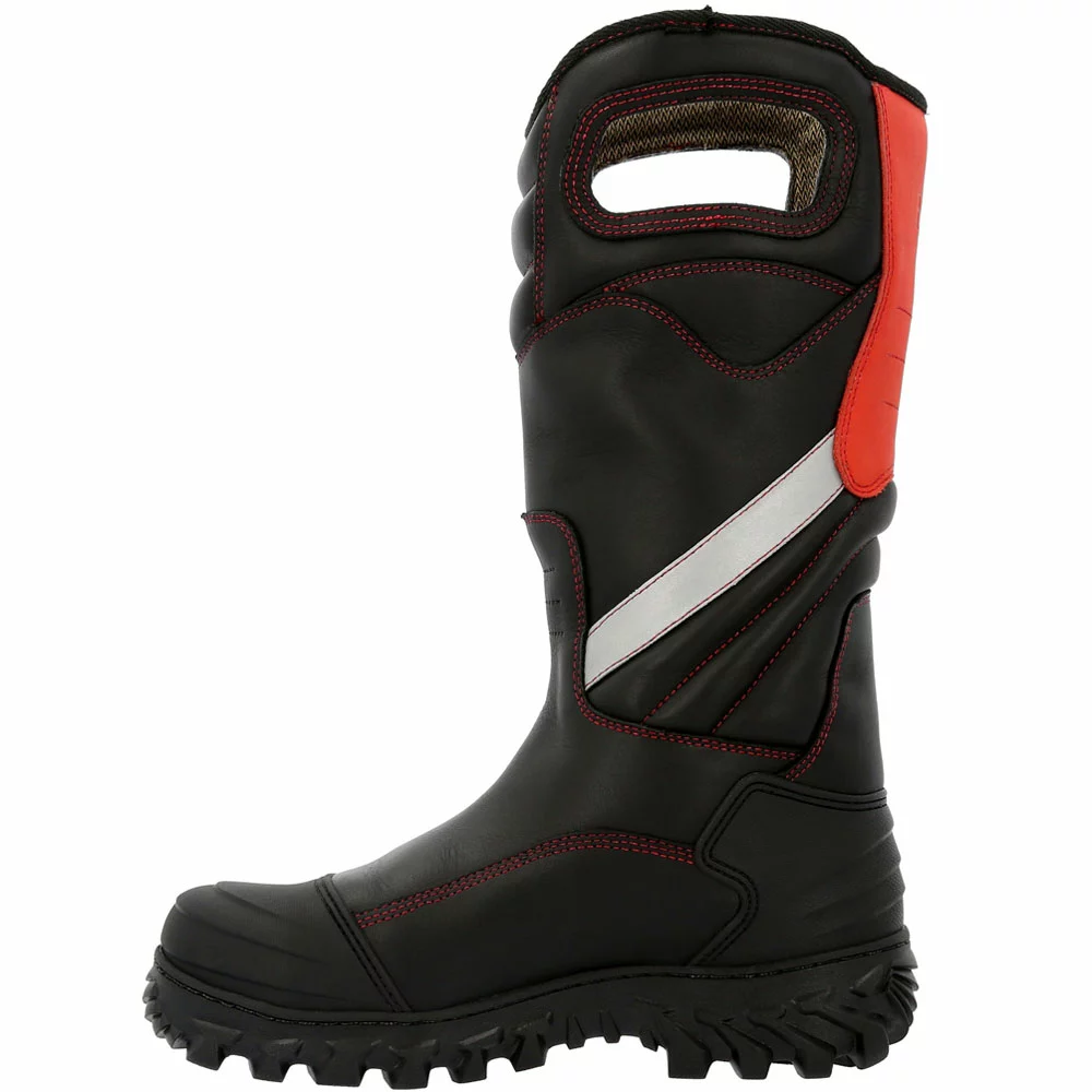 Rocky Boots Rocky Rkd0092 Composite Toe Work Boots - Womens Black Red - Image 3